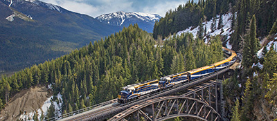 Rocky Mountaineer, Stoney Creek Bridge, Canada
