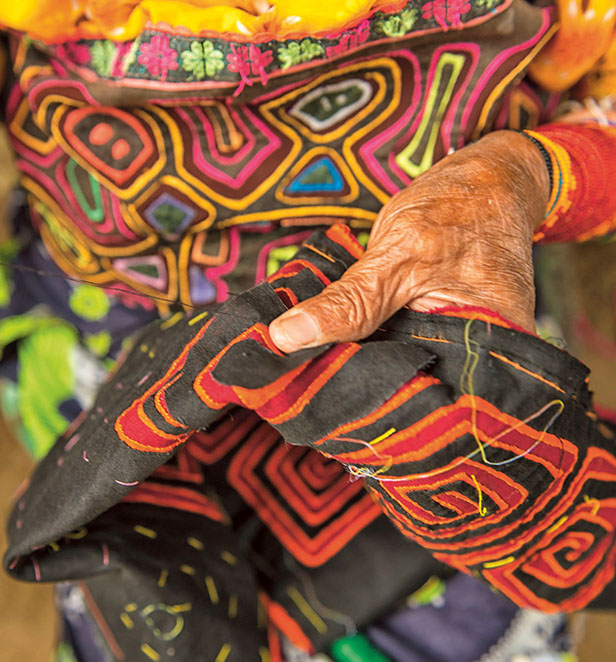 Panama, San Blas Islands Village