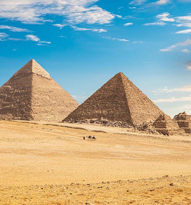 Great Pyramids Giza, Egypt